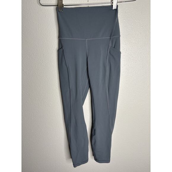 lululemon Align High-Rise Pant with Pockets 25"‎ Aquatic Green Size 2 - Picture 1 of 3